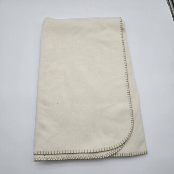 Cabelas Blanket Special Idaho Edition Lemoda Fleece Throw 60 x 50 Elk White - Picture 5 of 10